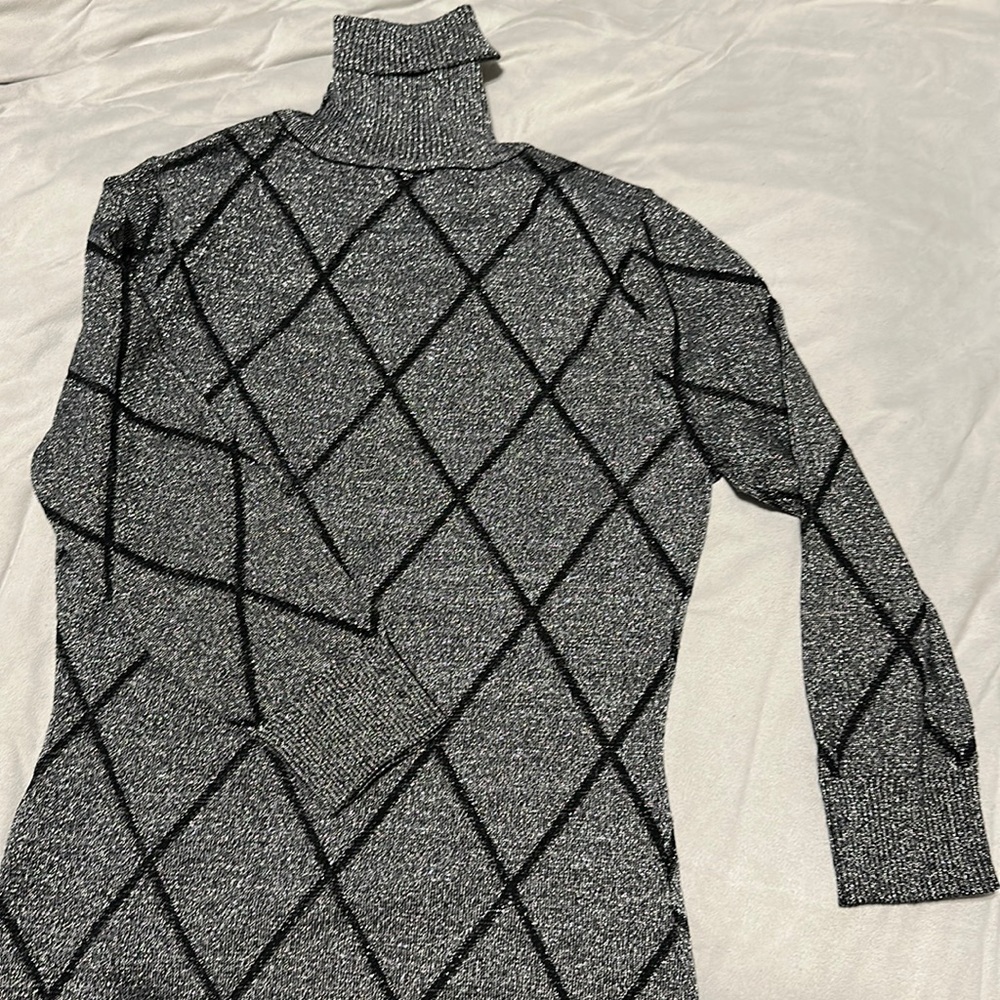 Venus turtleneck sweater dress